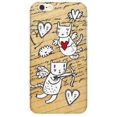 Чехол Mitya Veselkov IP6.МITYA-201 для Apple iPhone 6/iPhone 6S коты-амуры