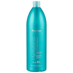 Kapous Professional Hyaluronic Cremoxon Кремообразная окислительная эмульсия с гиалуроновой кислотой, 9%, 1000 мл