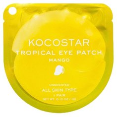 Kocostar Гидрогелевые патчи для глаз Тропические фрукты Манго Tropical Eye Patch Mango (2 шт.)