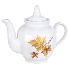 Дулёвский фарфор Заварочный чайник Гранатовый 900 мл клен