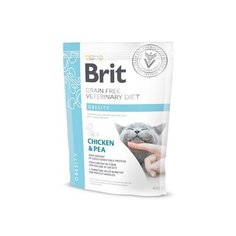 Корм для кошек Brit Veterinary Diet беззерновой, с курицей и с горошком 400 г