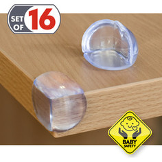 Накладки Tatkraft CARE защитные на углы, 3х3,9х2,3 см, 16 шт, ПВХ