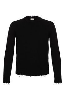 Хлопковый свитер Saint Laurent