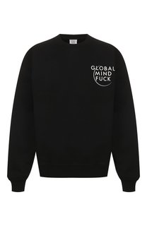 Хлопковый свитшот Vetements