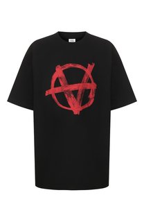 Хлопковая футболка Vetements