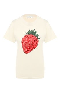 Хлопковая футболка Lanvin