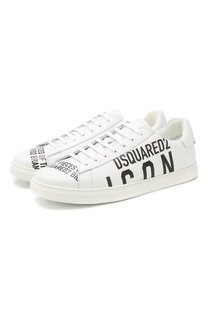 Кожаные кеды Dsquared2