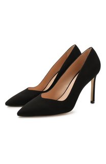 Замшевые туфли Stuart Weitzman