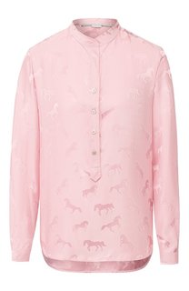 Блузка из смеси вискозы и шелка Stella McCartney