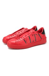 Кожаные кеды Valentino Garavani Open Valentino