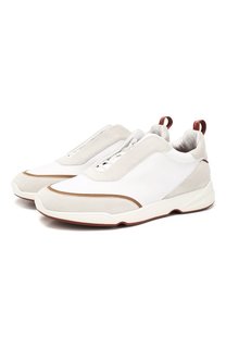 Комбинированные кроссовки Loro Piana