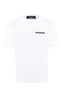 Хлопковая футболка Dsquared2