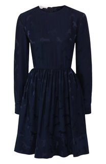 Платье из смеси хлопка и вискозы Stella McCartney