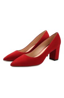 Замшевые туфли Stuart Weitzman