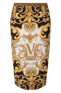 Юбка с принтом Versace