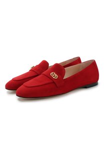 Замшевые лоферы Stuart Weitzman