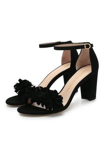 Замшевые босоножки Stuart Weitzman