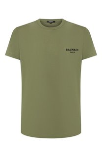 Хлопковая футболка Balmain
