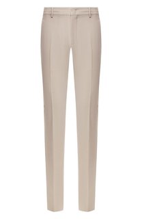 Брюки из смеси шерсти и хлопка Loro Piana