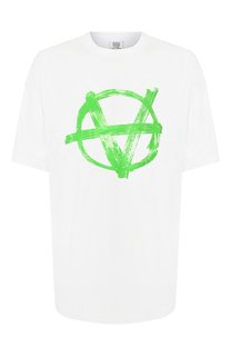 Хлопковая футболка Vetements