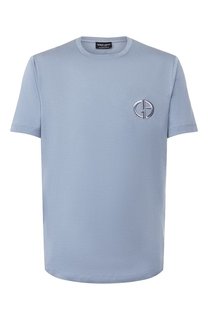 Хлопковая футболка Giorgio Armani