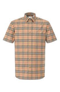Хлопковая рубашка Burberry