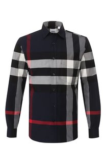 Хлопковая рубашка Burberry