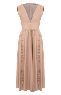 Кожаное платье REDVALENTINO
