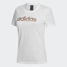 Футболка Foil Linear Logo adidas Performance
