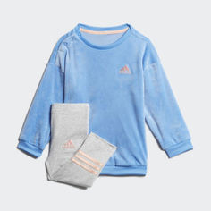Комплект: джемпер и леггинсы Velour adidas Performance