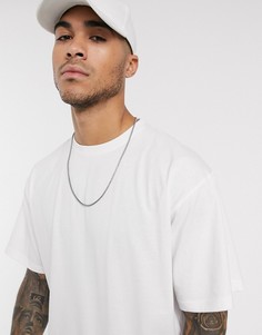 Белая oversized-футболка от комплекта из органического хлопка Soul Star-Белый