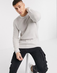 Фактурный джемпер Brave Soul-Серый