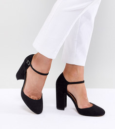 Туфли на каблуке ASOS DESIGN-Черный