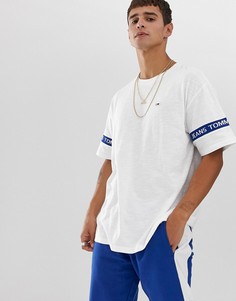 Белая свободная футболка Tommy Jeans-Белый