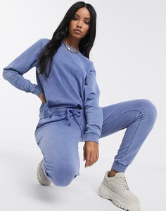 Спортивный костюм со свитшотом и джоггерами ASOS DESIGN-Синий