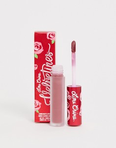Жидкая матовая губная помада Lime Crime Velvetines - Teddy Bear-Коричневый