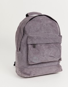 Серый вельветовый рюкзак Mi-Pac Premium, 17 л