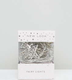 Гирлянда со звездочками New Look Fairylights-Белый