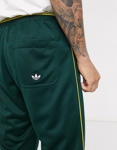 Зеленые премиум-джоггеры adidas Originals-Зеленый