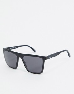 Черные солнцезащитные очки в квадратной оправе Karl Lagerfeld Kreative-Черный