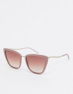 Розовые квадратные солнцезащитные очки Karl Lagerfeld-Розовый