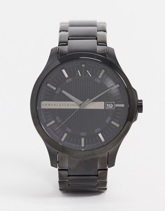 Черные наручные часы Armani Exchange AX2104 Hampton-Черный