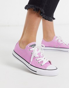 Розовые кеды Converse Chuck Taylor Ox-Розовый
