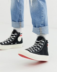 Высокие кеды в стиле 80-х Converse Chuck 70-Черный