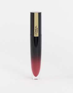 Блестящая жидкая губная помада LOreal Paris - Brilliant Signature (Be Successful)-Розовый Loreal