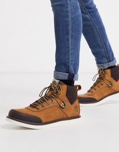 Коричневые ботинки чукка Timberland-Коричневый