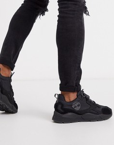 Черные низкие кроссовки Timberland-Черный