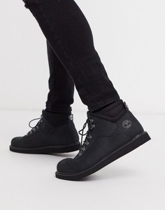 Черные низкие ботинки Timberland-Черный