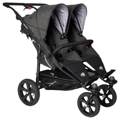 Коляска для двойни прогулочная TFK Twin (ТФК Твин) Trail Anthrazit T-TWT-Prem-411