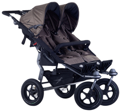 Коляска для двойни прогулочная TFK Twin (ТФК Твин) Adventure Fossil T-TWA-19-327